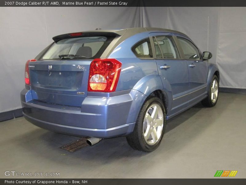 Marine Blue Pearl / Pastel Slate Gray 2007 Dodge Caliber R/T AWD