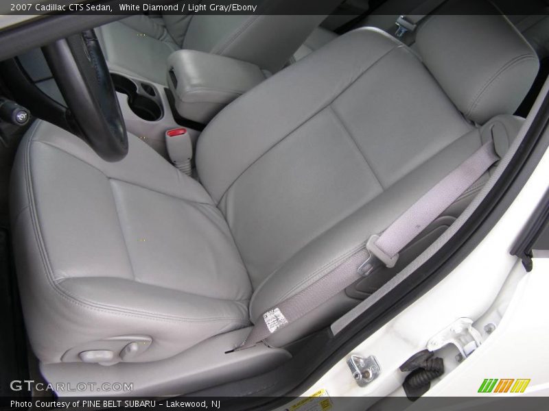 White Diamond / Light Gray/Ebony 2007 Cadillac CTS Sedan