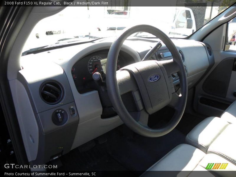 Black / Medium/Dark Flint 2008 Ford F150 XL Regular Cab