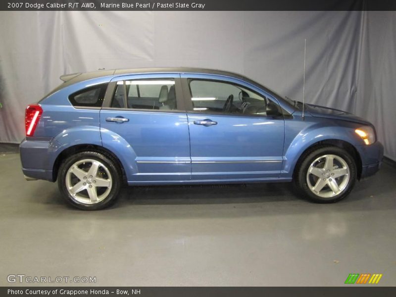 Marine Blue Pearl / Pastel Slate Gray 2007 Dodge Caliber R/T AWD