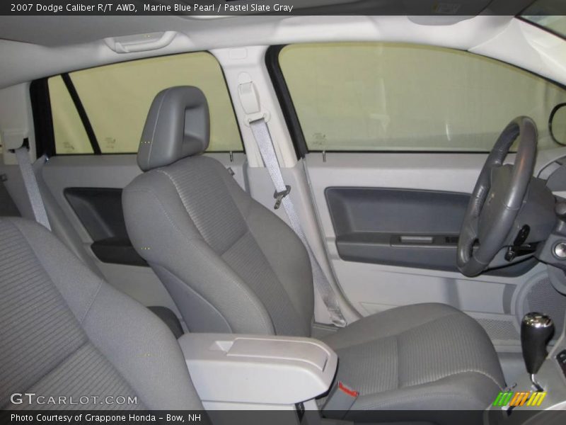 Marine Blue Pearl / Pastel Slate Gray 2007 Dodge Caliber R/T AWD