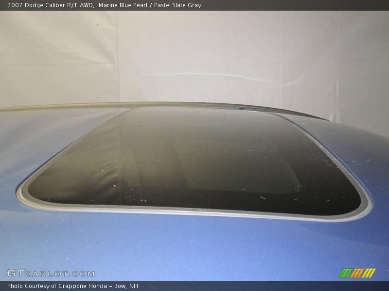 Marine Blue Pearl / Pastel Slate Gray 2007 Dodge Caliber R/T AWD