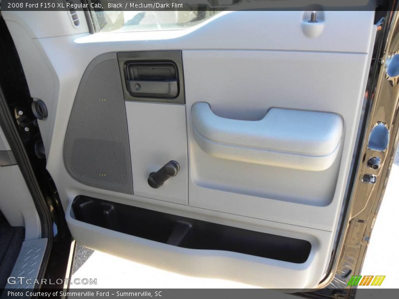 Black / Medium/Dark Flint 2008 Ford F150 XL Regular Cab