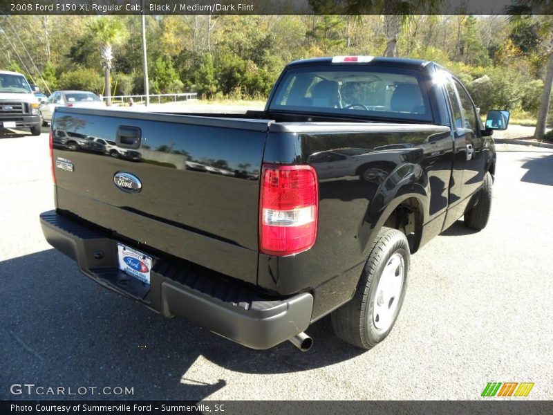 Black / Medium/Dark Flint 2008 Ford F150 XL Regular Cab