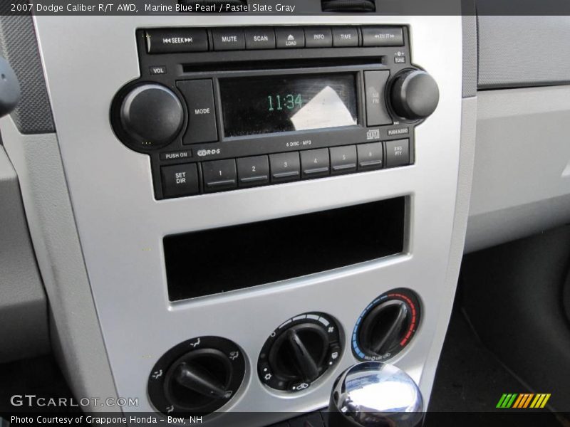 Marine Blue Pearl / Pastel Slate Gray 2007 Dodge Caliber R/T AWD