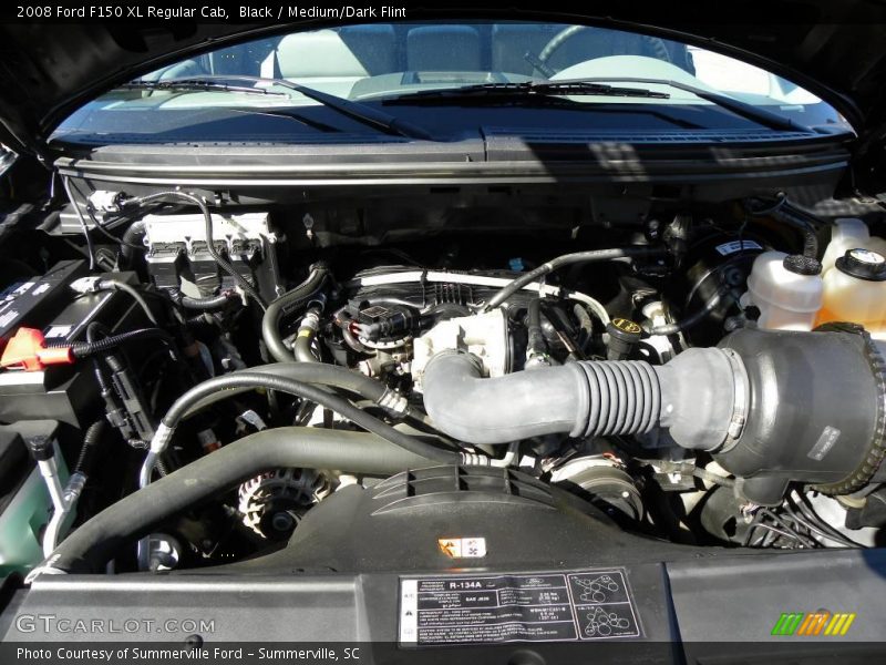 Black / Medium/Dark Flint 2008 Ford F150 XL Regular Cab