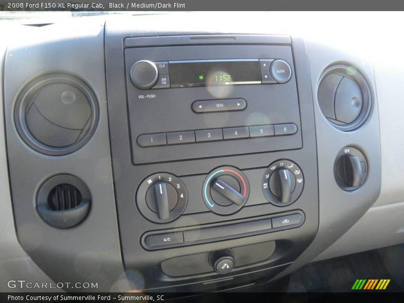 Black / Medium/Dark Flint 2008 Ford F150 XL Regular Cab