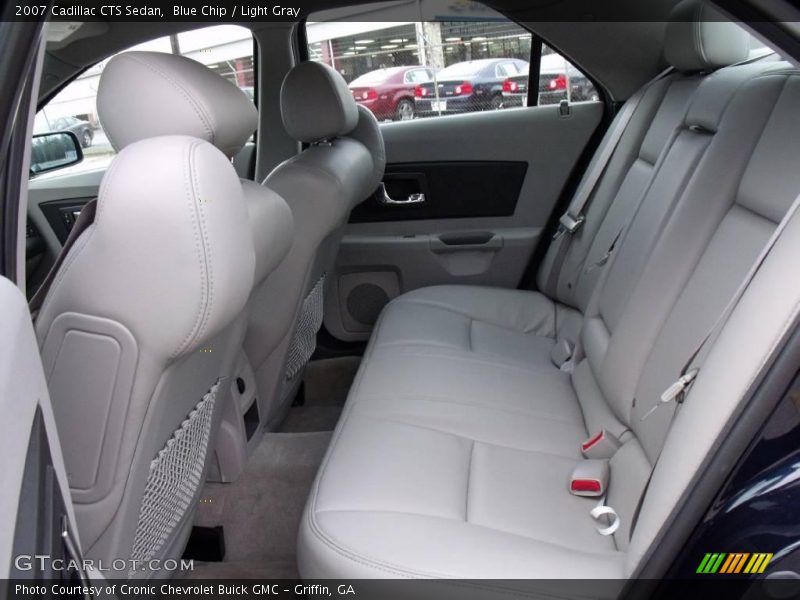 Blue Chip / Light Gray 2007 Cadillac CTS Sedan