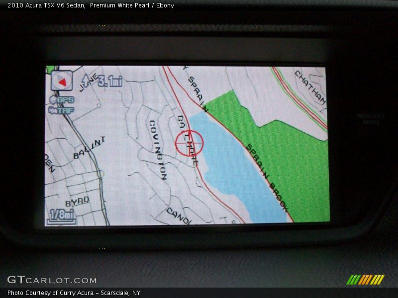 Premium White Pearl / Ebony 2010 Acura TSX V6 Sedan