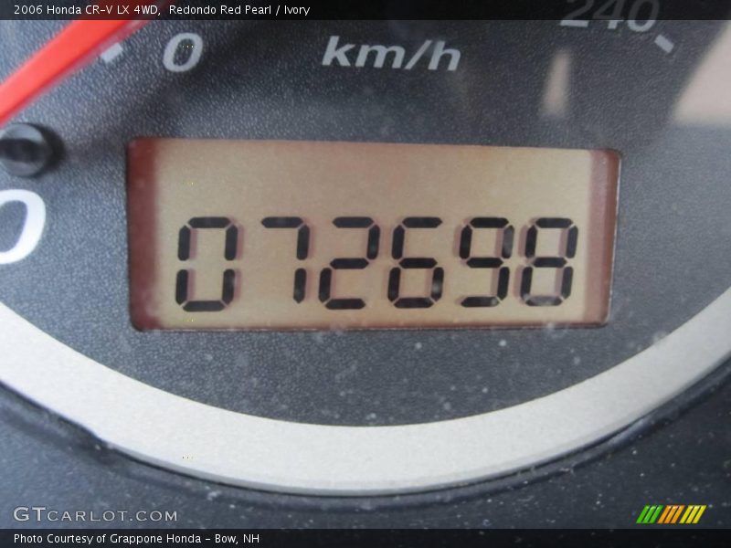 Redondo Red Pearl / Ivory 2006 Honda CR-V LX 4WD