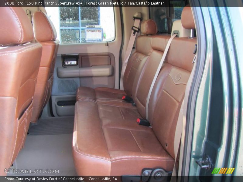 Forest Green Metallic / Tan/Castaño Leather 2008 Ford F150 King Ranch SuperCrew 4x4