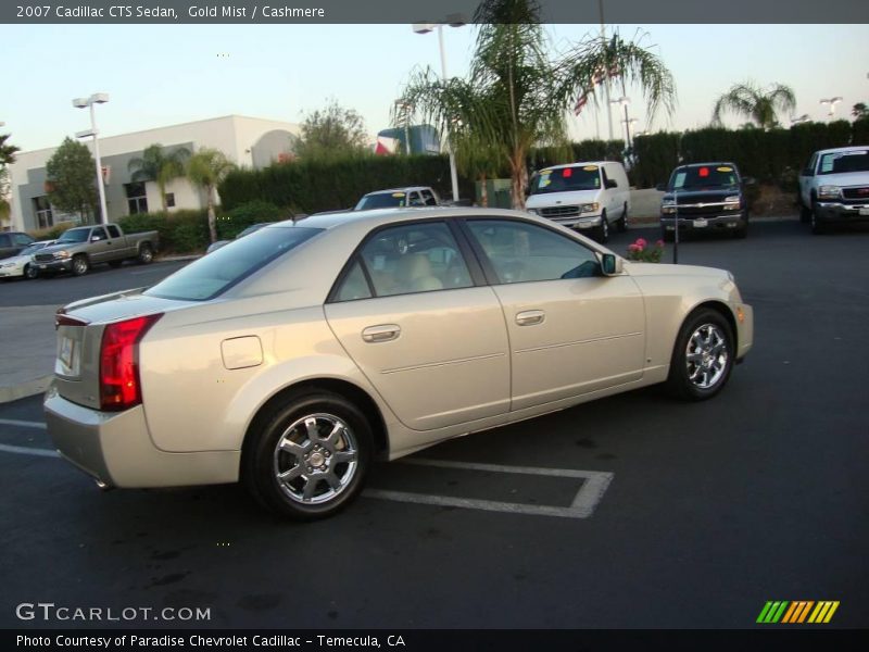 Gold Mist / Cashmere 2007 Cadillac CTS Sedan