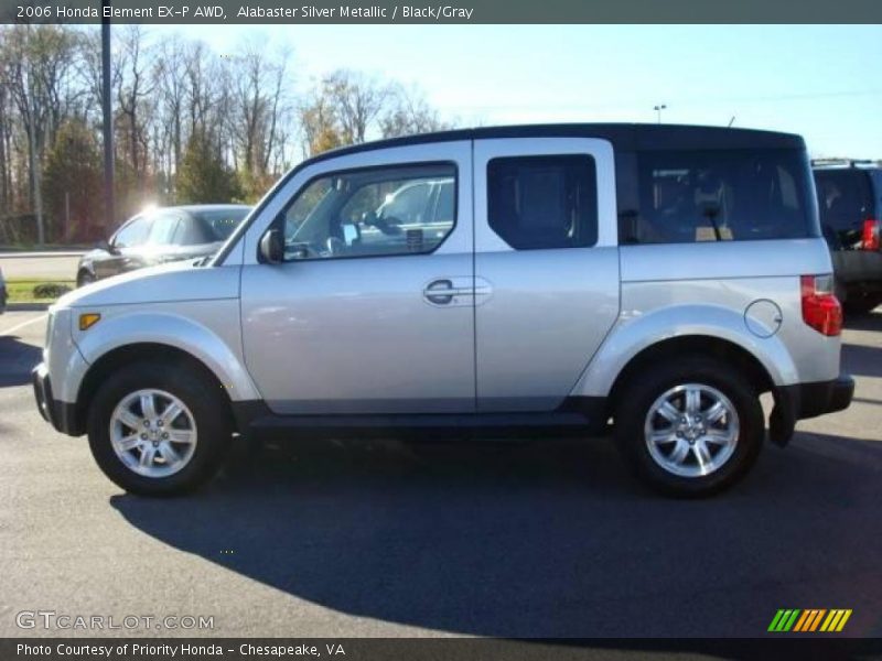 Alabaster Silver Metallic / Black/Gray 2006 Honda Element EX-P AWD