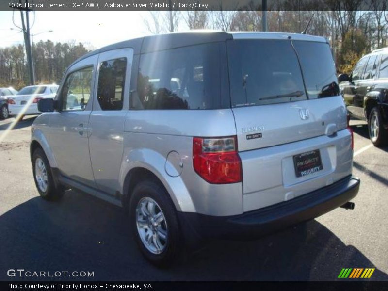 Alabaster Silver Metallic / Black/Gray 2006 Honda Element EX-P AWD