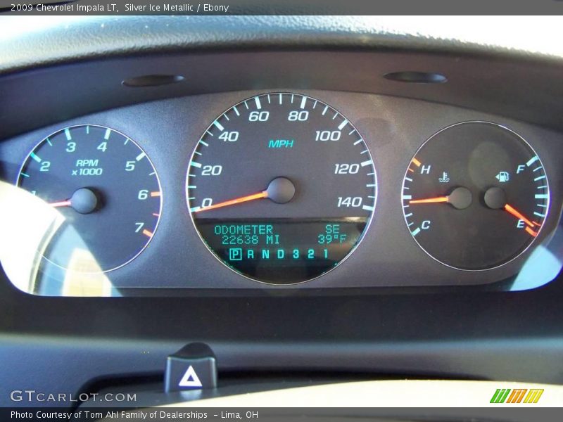 Silver Ice Metallic / Ebony 2009 Chevrolet Impala LT