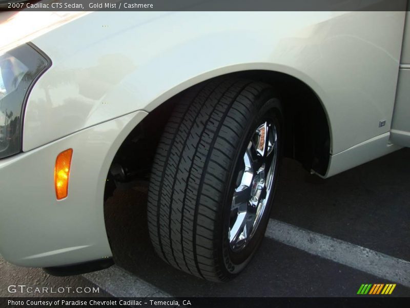 Gold Mist / Cashmere 2007 Cadillac CTS Sedan