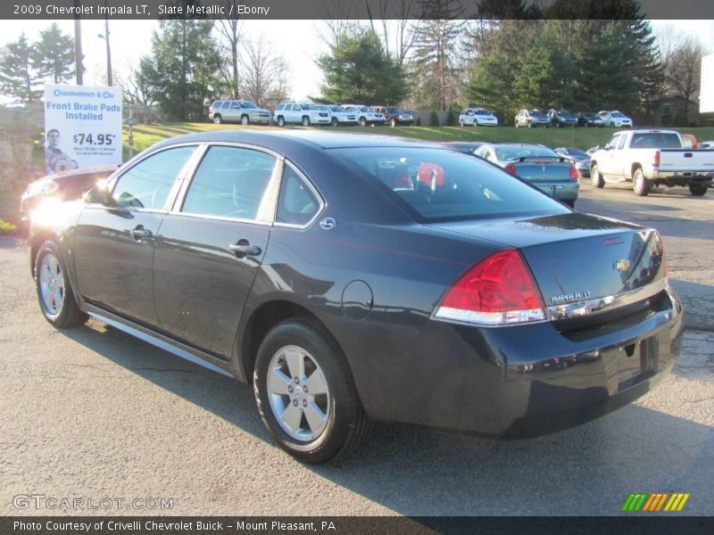 Slate Metallic / Ebony 2009 Chevrolet Impala LT