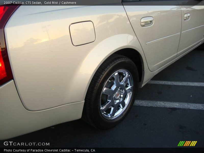 Gold Mist / Cashmere 2007 Cadillac CTS Sedan