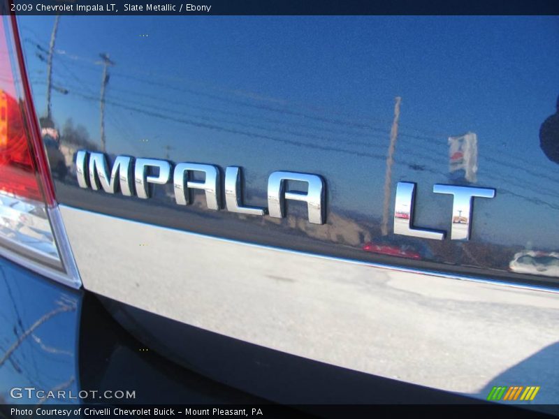 Slate Metallic / Ebony 2009 Chevrolet Impala LT