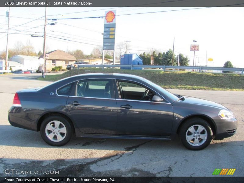 Slate Metallic / Ebony 2009 Chevrolet Impala LT