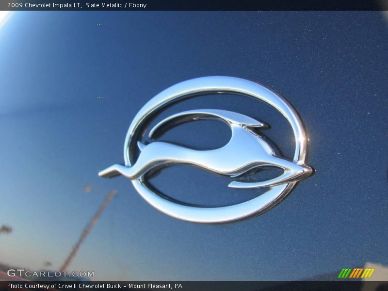 Slate Metallic / Ebony 2009 Chevrolet Impala LT