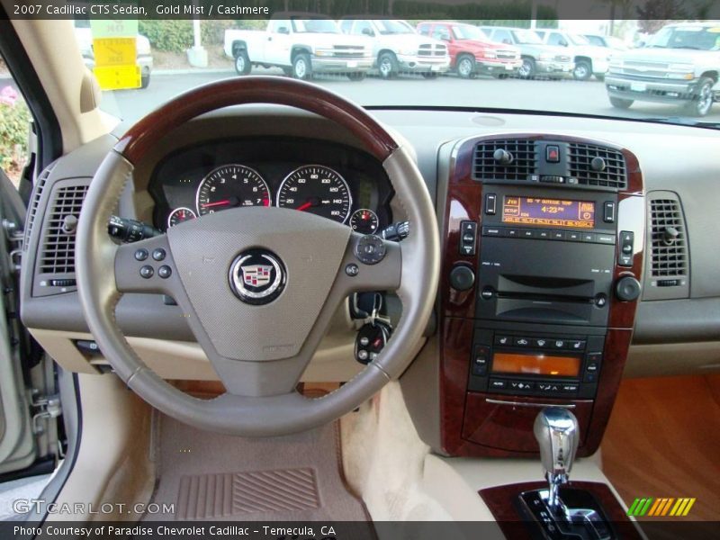 Gold Mist / Cashmere 2007 Cadillac CTS Sedan