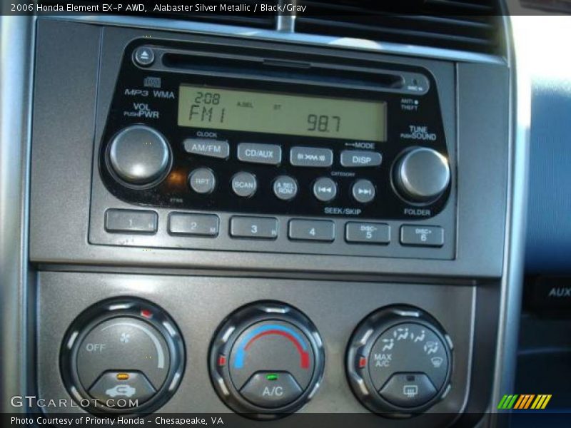 Alabaster Silver Metallic / Black/Gray 2006 Honda Element EX-P AWD