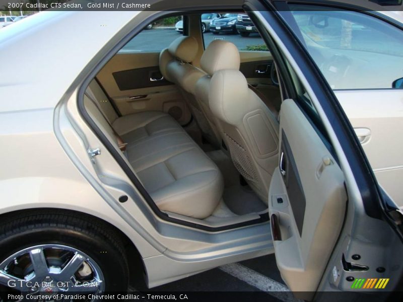 Gold Mist / Cashmere 2007 Cadillac CTS Sedan