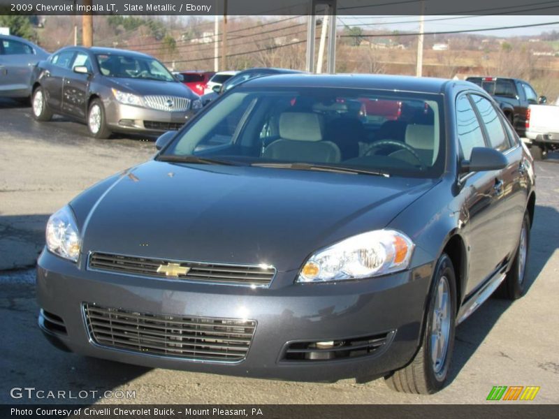 Slate Metallic / Ebony 2009 Chevrolet Impala LT