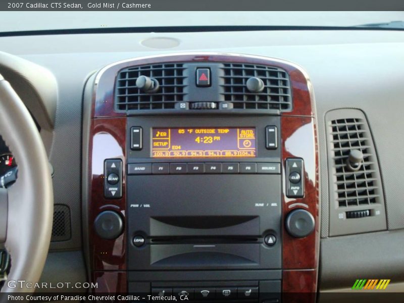 Gold Mist / Cashmere 2007 Cadillac CTS Sedan