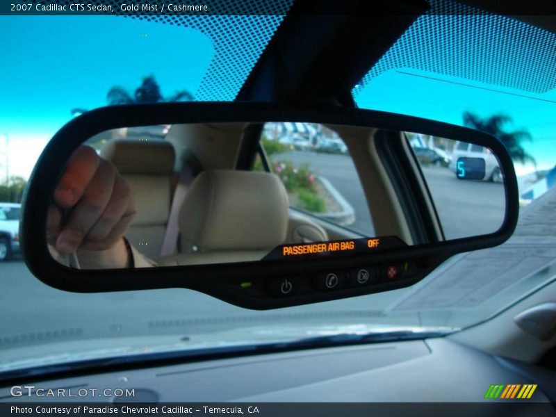 Gold Mist / Cashmere 2007 Cadillac CTS Sedan
