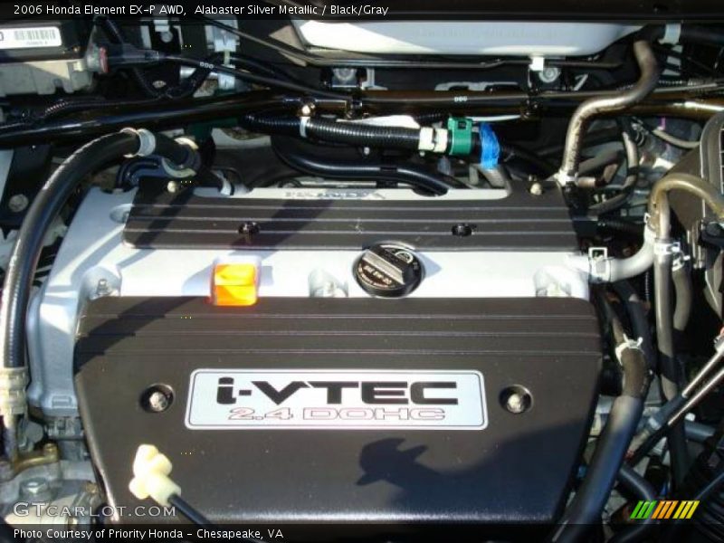 Alabaster Silver Metallic / Black/Gray 2006 Honda Element EX-P AWD