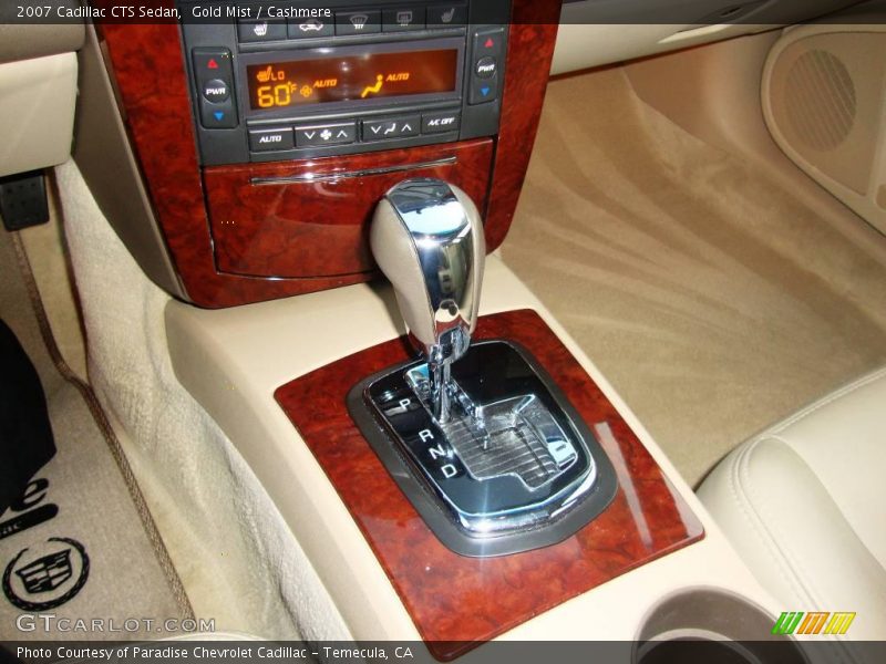 Gold Mist / Cashmere 2007 Cadillac CTS Sedan