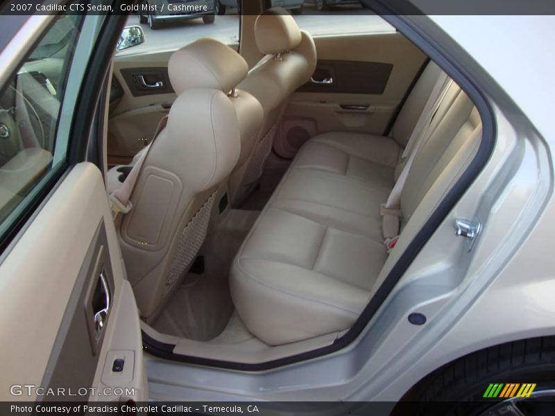 Gold Mist / Cashmere 2007 Cadillac CTS Sedan
