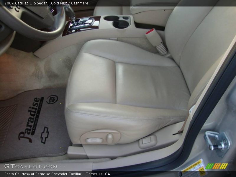 Gold Mist / Cashmere 2007 Cadillac CTS Sedan