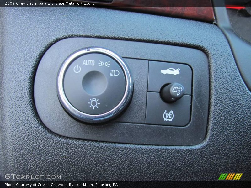 Slate Metallic / Ebony 2009 Chevrolet Impala LT