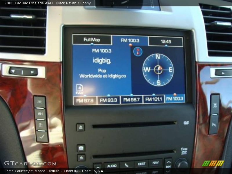 Black Raven / Ebony 2008 Cadillac Escalade AWD
