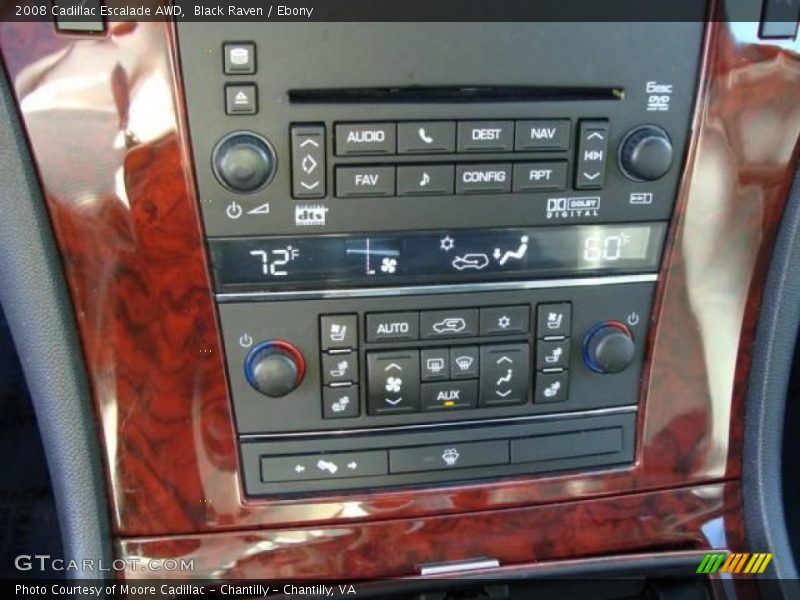 Black Raven / Ebony 2008 Cadillac Escalade AWD
