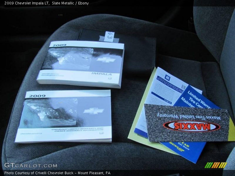 Slate Metallic / Ebony 2009 Chevrolet Impala LT
