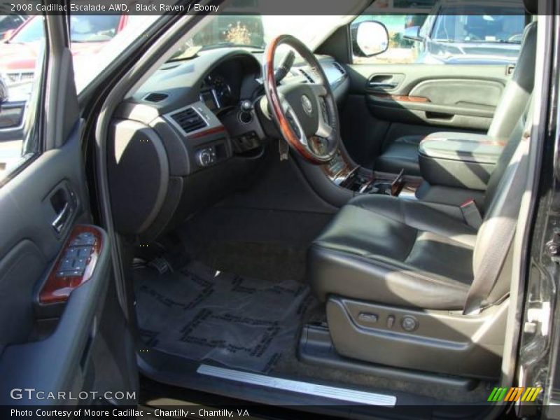 Black Raven / Ebony 2008 Cadillac Escalade AWD