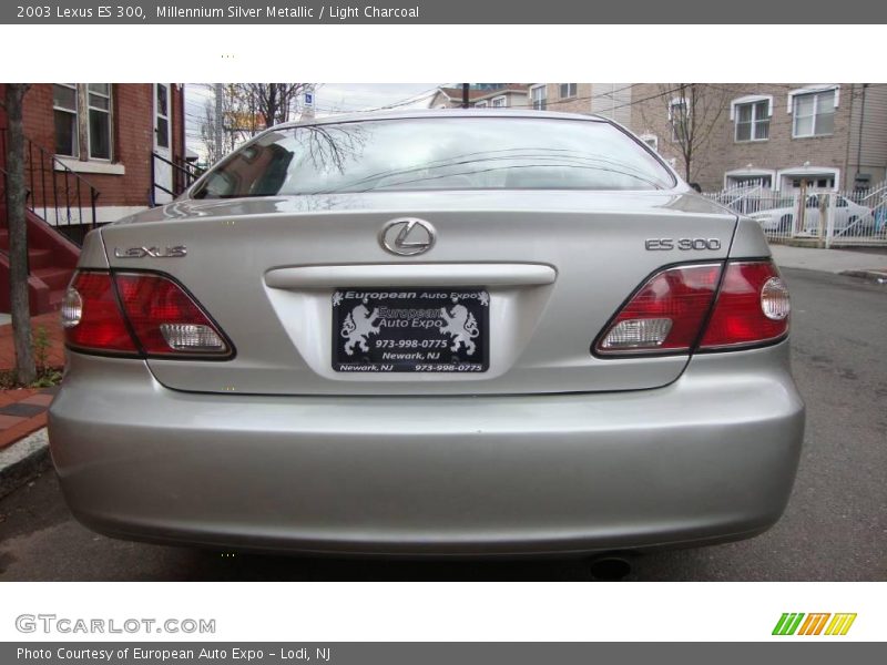 Millennium Silver Metallic / Light Charcoal 2003 Lexus ES 300