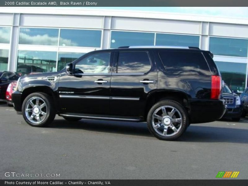 Black Raven / Ebony 2008 Cadillac Escalade AWD