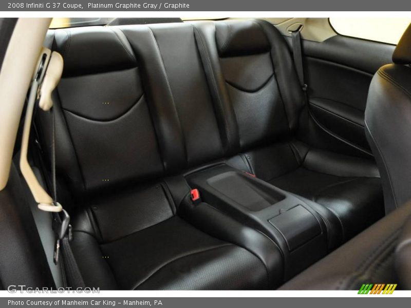 Platinum Graphite Gray / Graphite 2008 Infiniti G 37 Coupe