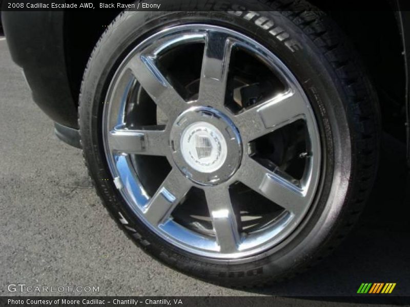 Black Raven / Ebony 2008 Cadillac Escalade AWD
