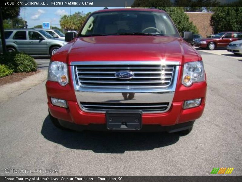 Redfire Metallic / Camel 2008 Ford Explorer XLT