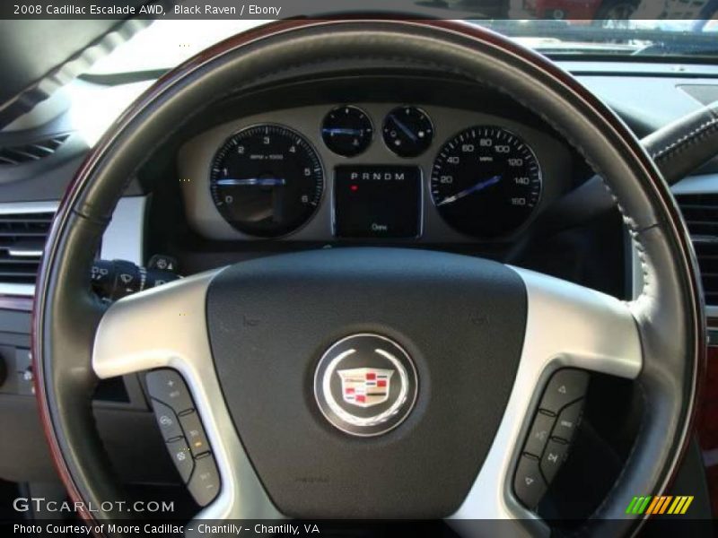 Black Raven / Ebony 2008 Cadillac Escalade AWD