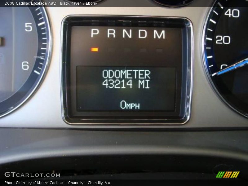 Black Raven / Ebony 2008 Cadillac Escalade AWD