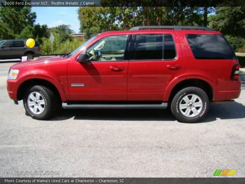 Redfire Metallic / Camel 2008 Ford Explorer XLT