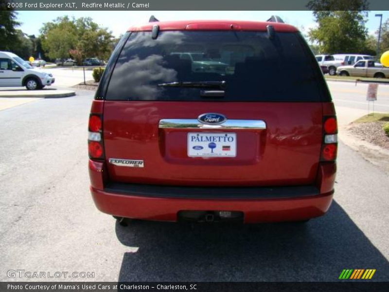 Redfire Metallic / Camel 2008 Ford Explorer XLT