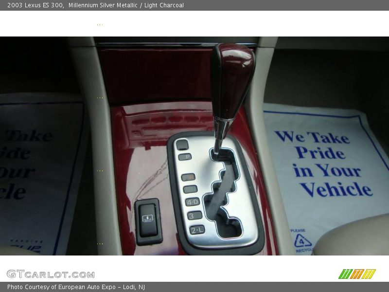 Millennium Silver Metallic / Light Charcoal 2003 Lexus ES 300